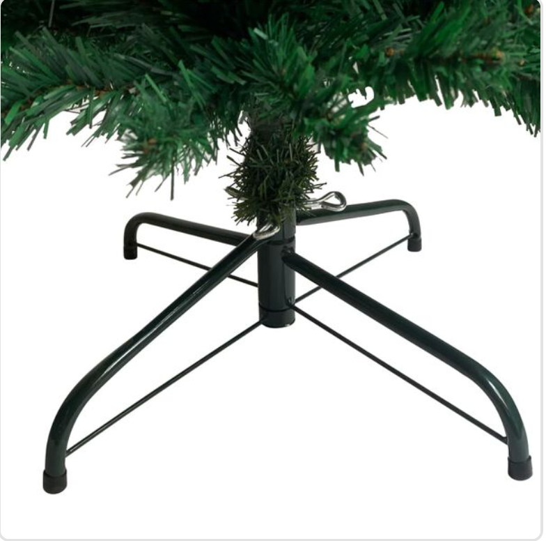 Arche de sapin de noël artificiel – PVC avec support en acier – 240/270 cm