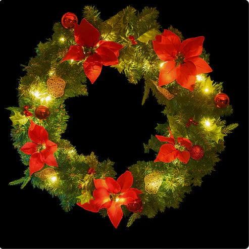 Accueillez Vos Invités avec Élégance : Bien Choisir sa Couronne de Noël