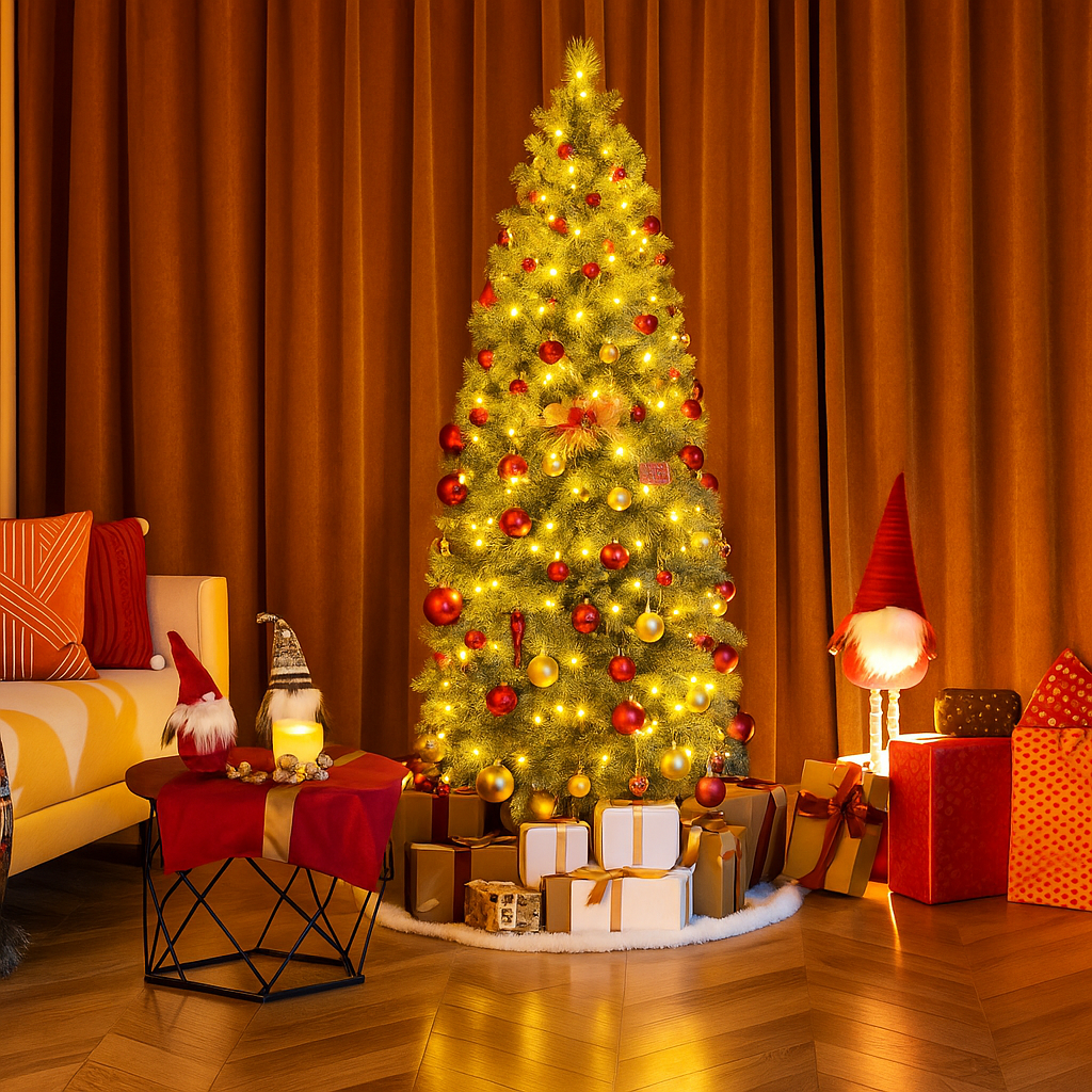 Sapins à fibres optiques