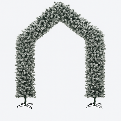 Arche de Sapin Artificiel 240/270 cm avec Support