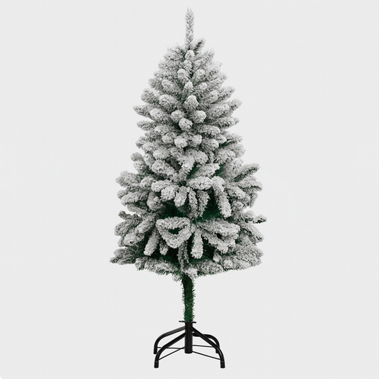 Sapin de noël artificiel articulé avec support métal – plusieurs tailles et coloris