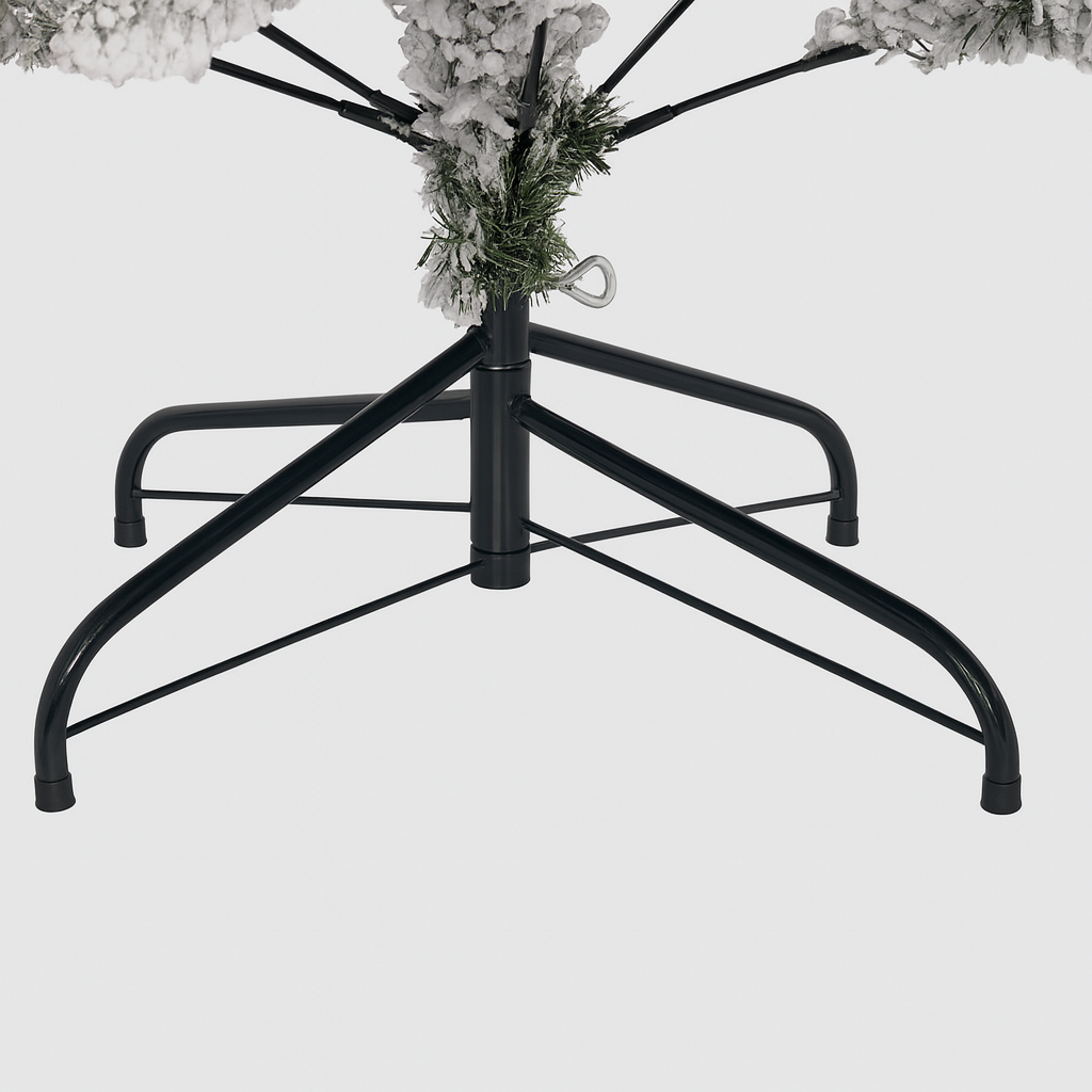 Sapin de noël artificiel articulé avec support métal – plusieurs tailles et coloris