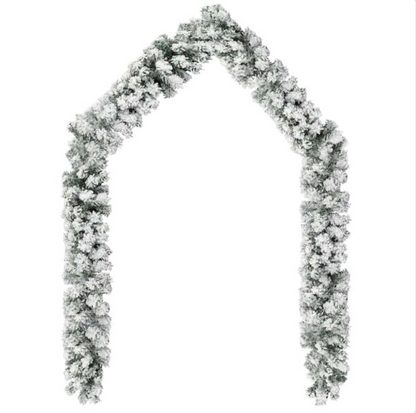 Guirlande Noël Verte 5/10/20 m LED USB Neige & Boules